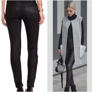 Joe's Jeans Coated Skinny Jeans